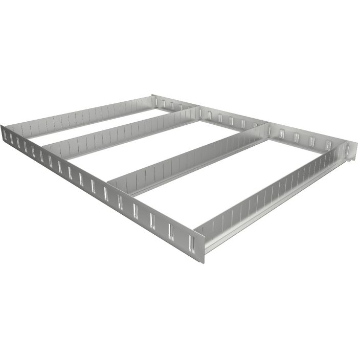 VIGOR Skilleplate-sett serie XD 6 deler Varmegalvanisert overflate forhindrer