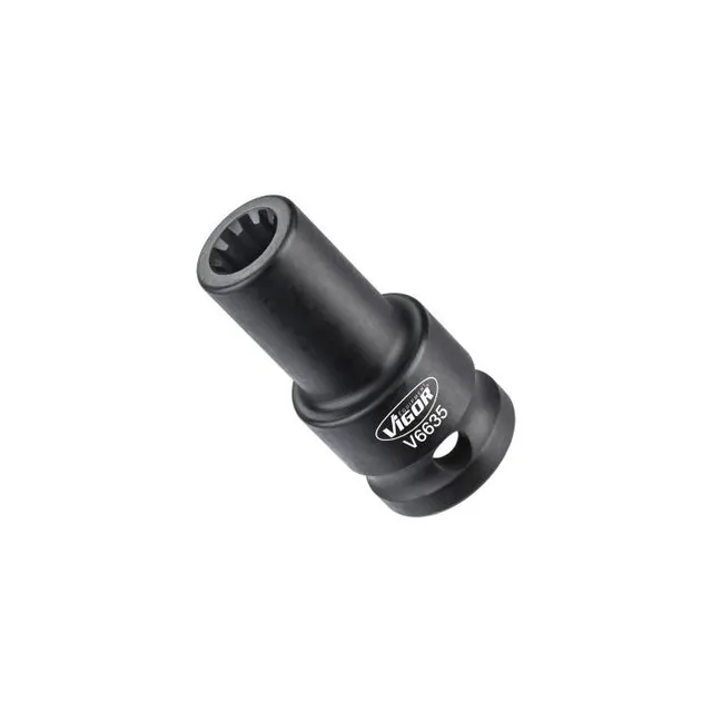 VIGOR Pipe 11,5 mm 1/2" Rilleprofil Mål: 50 mm 
