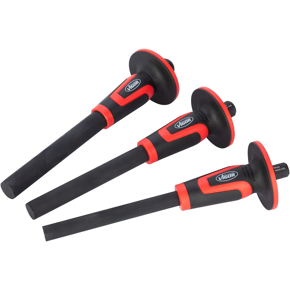 VIGOR Dorsett 3 deler 18, 22, 25 mm