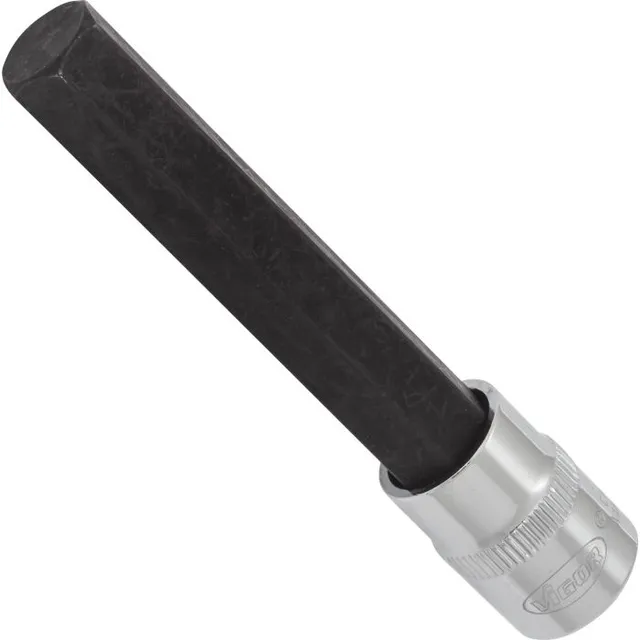 VIGOR Skrutrekkerinnsats 12 mm 3/8" Mål: 93 mm, for manuell bruk 