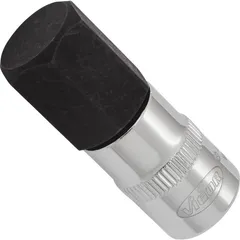 VIGOR Skrutrekkerinnsats 17 mm 3/8" Mål: 49 mm, for manuell bruk
