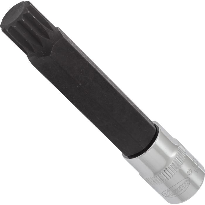 VIGOR Skrutrekkerinnsats M14 3/8" XZN Mål: 93 mm, for manuell bruk