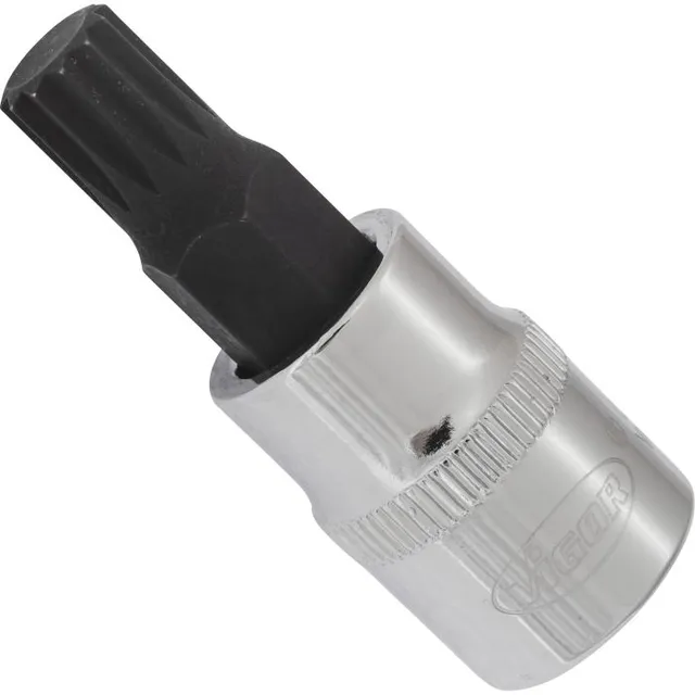VIGOR Skrutrekkerinnsats M9 3/8" XZN Mål: 48 mm, for manuell bruk 