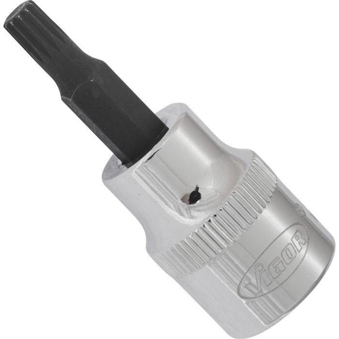 VIGOR Skrutrekkerinnsats M5 3/8" XZN Mål: 48 mm, for manuell bruk