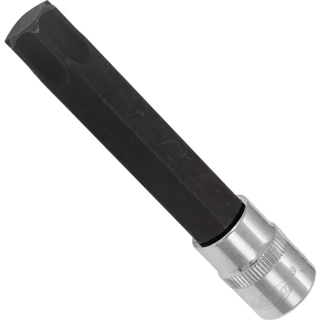 VIGOR Skrutrekkerinnsats T70 3/8" Torx Mål: 93 mm, for manuell bruk 