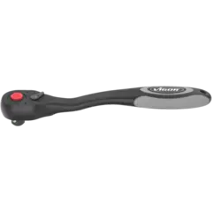VIGOR Fintannet vendbar skralle 250 mm 72 tenner, 5° arbeidsvinkel