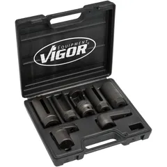 VIGOR Lambdasensor-sett 7 deler 12-kant 27 x 83 mm – 12,5 mm ( 1 / 2")