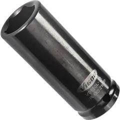 VIGOR Slagpipe 21 mm 1/2" 6-kant lang Mål: 42 mm