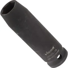 VIGOR Slagpipe 14 mm 1/2" 6-kant lang Mål: 42 mm