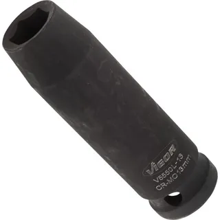 VIGOR Slagpipe 13 mm 1/2" 6-kant lang Mål: 42 mm