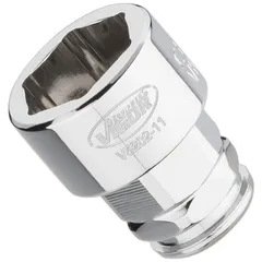 VIGOR Pipe 11 mm 1/4" 6-kant superflat Direkte plassering på skruforbindelsen