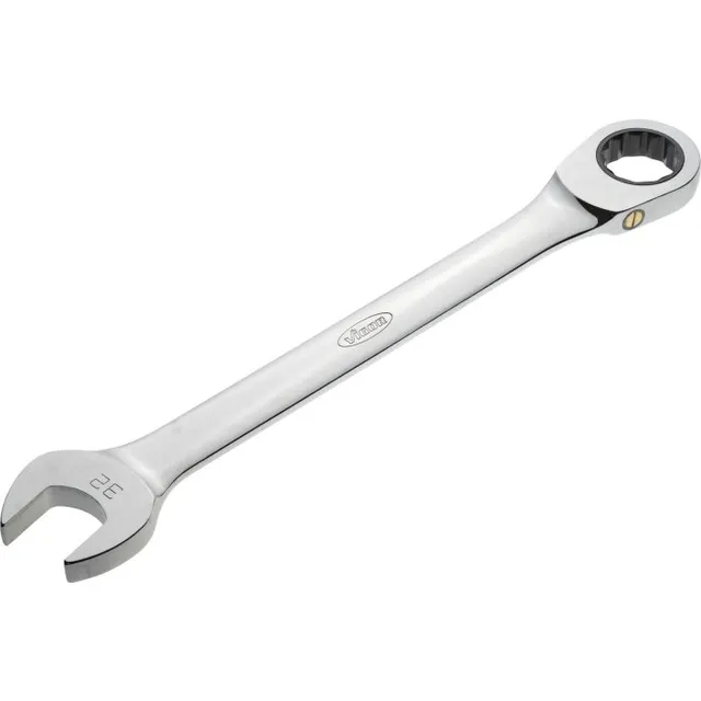 VIGOR skralle-kombinasjonsnøkkel 32 mm Lang modell, 72 tenner, 5° arbeidsvinkel 