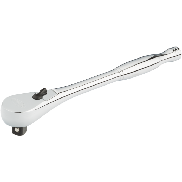 VIGOR Fintannet vendbar skralle 250 mm 72 tenner, 5° arbeidsvinkel