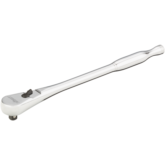 VIGOR Fintannet vendbar skralle 200 mm 72 tenner, 5° arbeidsvinkel