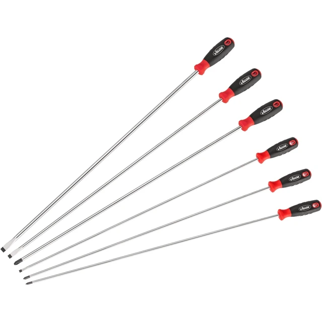 VIGOR Skrutrekkersett 6 deler PH1 – PH3 Mål: 710 mm 