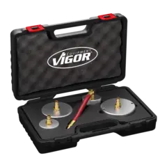 VIGOR Adapter 4 deler Lokk av robust aluminium