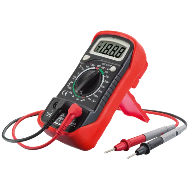 VIGOR Digitalt multimeter Pålitelig advarsel gjennom automatisk 