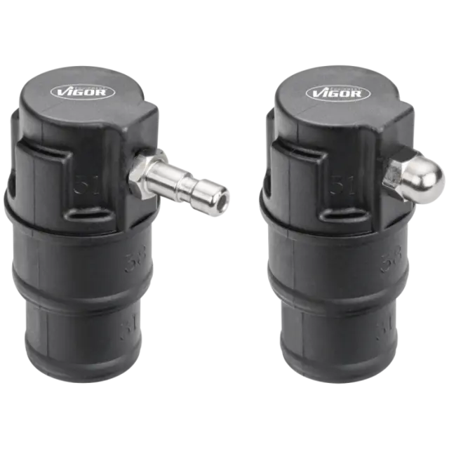 VIGOR Adapter 31/38 mm Bruk sammen med manometer V4233 for å 