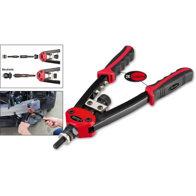 VIGOR Nagletang 9 deler universell Mål: 320 mm 