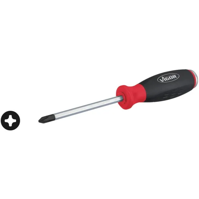 VIGOR Skrutrekker PH1 Philips-profil PH Mål: 75 mm 