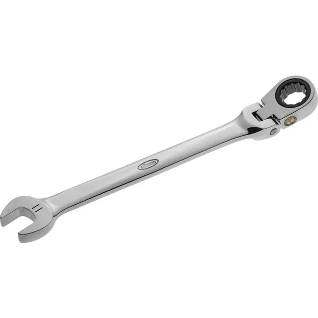 VIGOR leddet skralle-ringnøkkel 11 mm 72 tenner, 5° arbeidsvinkel 