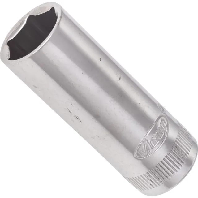 VIGOR Pipe 13 mm 1/4" 6-kant lang Mål: 50 mm, for manuell bruk 