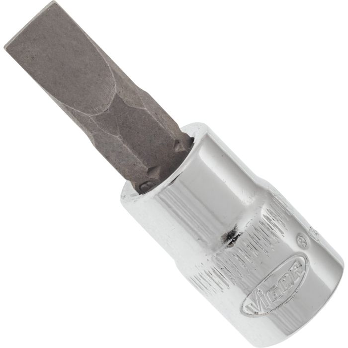 VIGOR Skrutrekkerinnsats 1,2 x 6,5 mm Mål: 38 mm, for manuell bruk