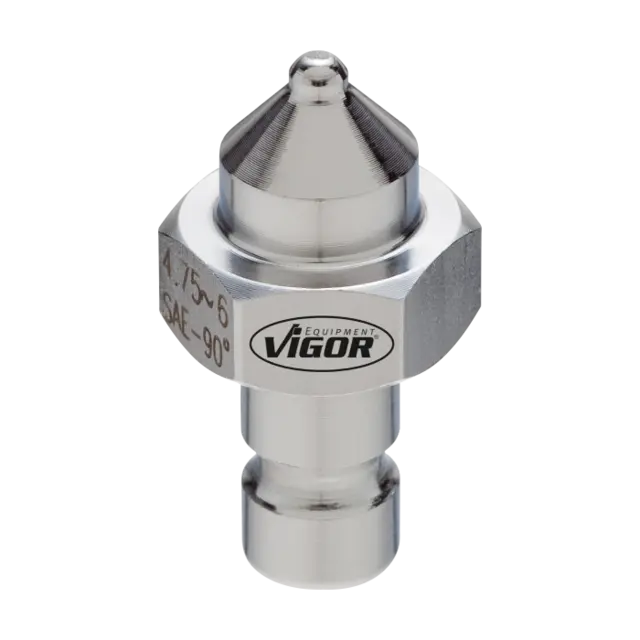 VIGOR Trykkstykke 90° DIN / SAE Diameter (min-maks): 4.75 - 6 