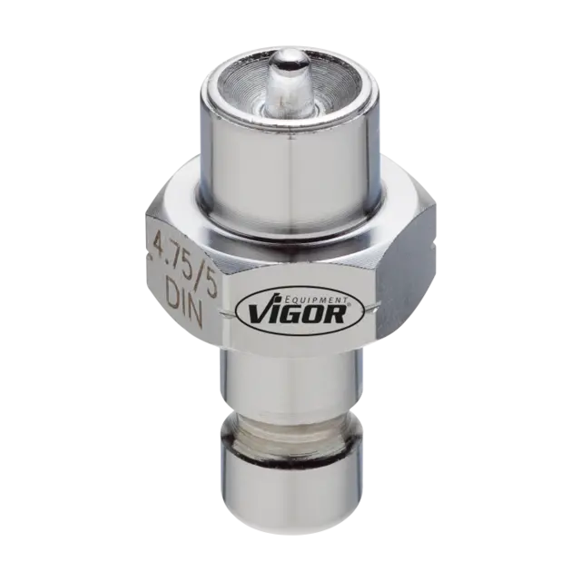 VIGOR Trykkstykke 4,75 / 5 mm DIN Diameter (min-maks): 5 