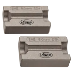 VIGOR Spennbakke-par 6 mm Diameter (min-maks): 6