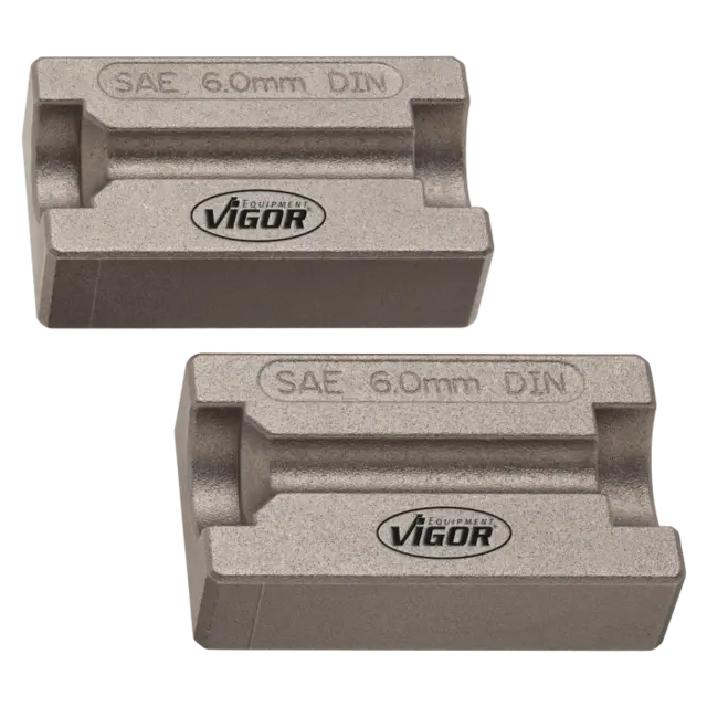 VIGOR Spennbakke-par 6 mm Diameter (min-maks): 6 
