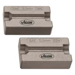 VIGOR Spennbakke-par 5 mm Diameter (min-maks): 5