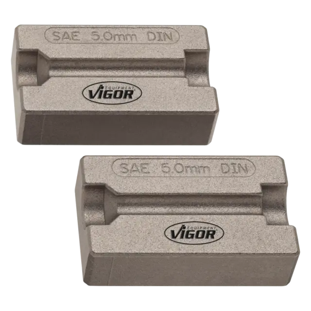 VIGOR Spennbakke-par 5 mm Diameter (min-maks): 5 