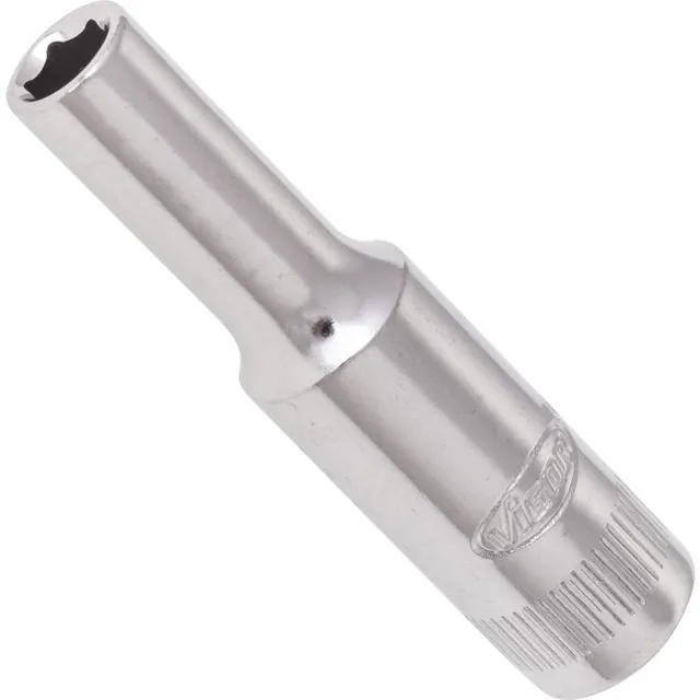 VIGOR Pipe 5 mm 1/4" 6-kant lang Mål: 50 mm, for manuell bruk 