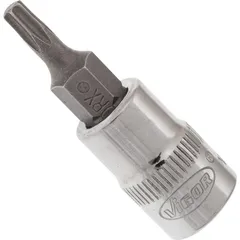 VIGOR Skrutrekkerinnsats T15 1/4" Torx Mål: 38 mm, for manuell bruk