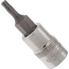 VIGOR Skrutrekkerinnsats T10 1/4" Torx Mål: 38 mm, for manuell bruk