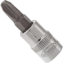 VIGOR Skrutrekkerinnsats PH3 1/4" Mål: 38 mm, for manuell bruk