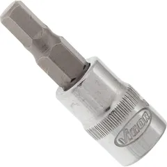 VIGOR Skrutrekkerinnsats 5 mm 1/4" Mål: 38 mm, for manuell bruk