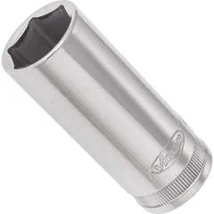 VIGOR Pipe 19 mm 3/8" 6-kant lang Mål: 63 mm, for manuell bruk