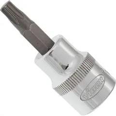 VIGOR Skrutrekkerinnsats T30 3/8" Torx Mål: 49 mm, for manuell bruk