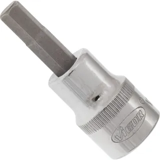 VIGOR Skrutrekkerinnsats 6 mm 3/8" Mål: 49 mm, for manuell bruk