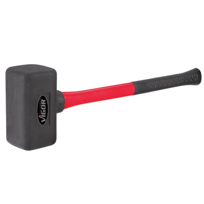 VIGOR Gummihammer 2,5 kg 490 mm Mål: 490 mm