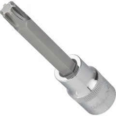VIGOR Skrutrekkerinnsats M9 1/2" Ribe-CV Mål: 100 mm, for manuell bruk